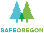 Safe Oregon Logo with trees 